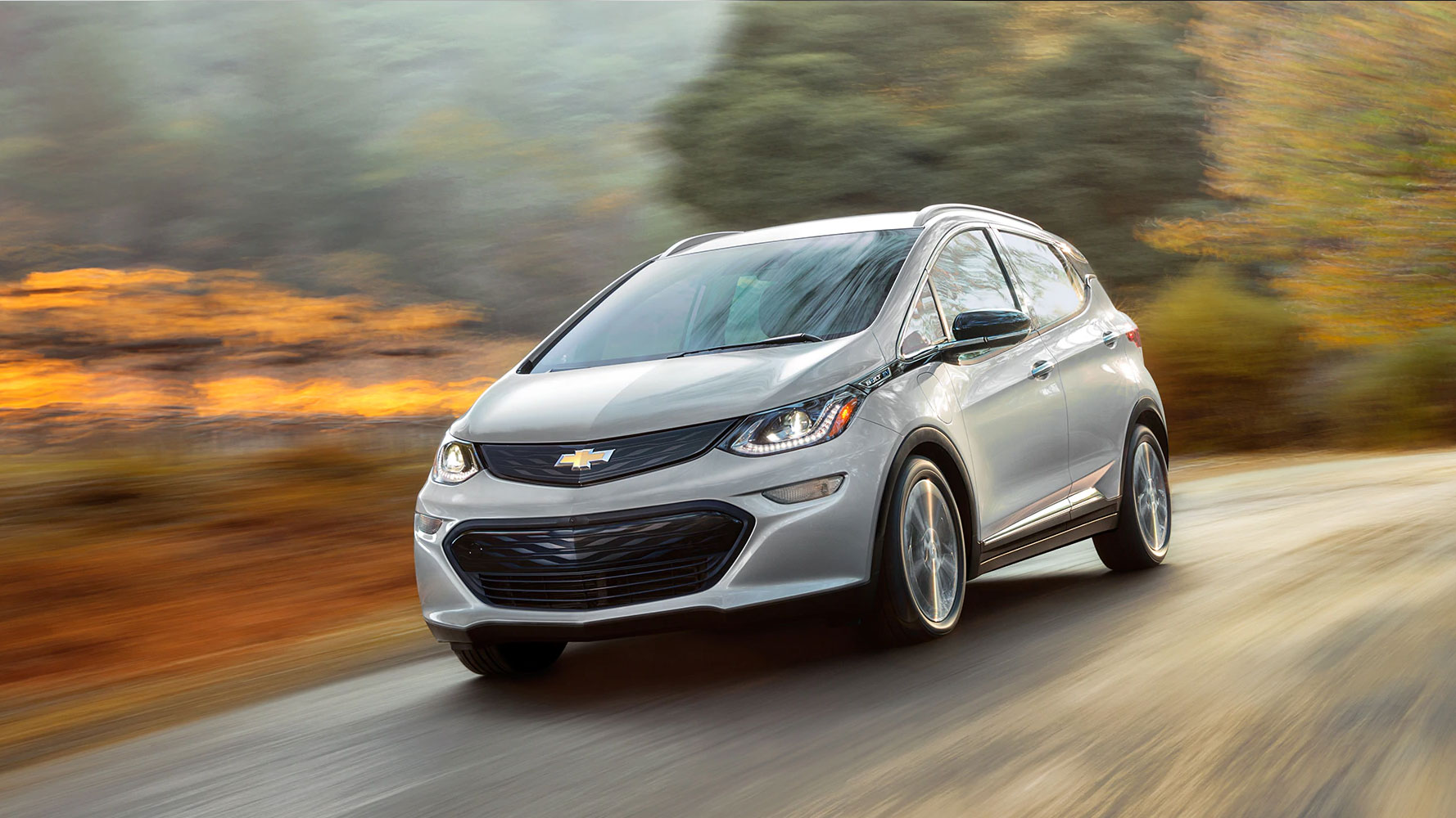 Silver 2019 Chevy Bolt EV feature Safety