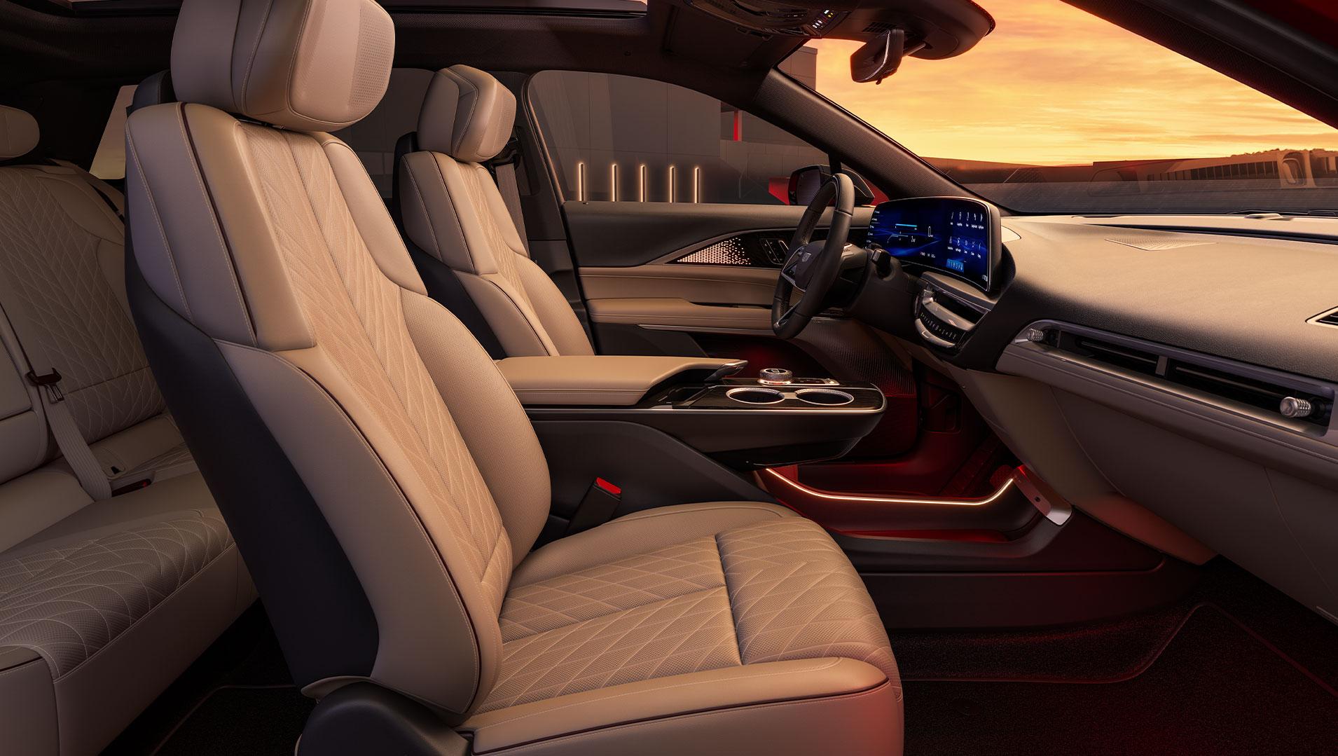 The Masterfully Crafted Interior of the Cadillac LYRIQ The Masterfully Crafted Interior of the Cadillac LYRIQ