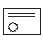 Certificate icon Certificate icon