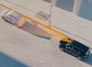 standard following distance indicator