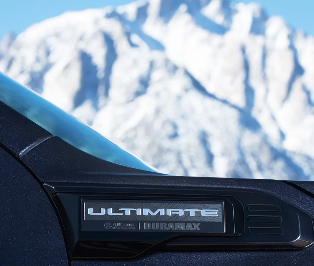 2025 GMC Sierra 3500 HD Truck exterior ultimate duramax badging