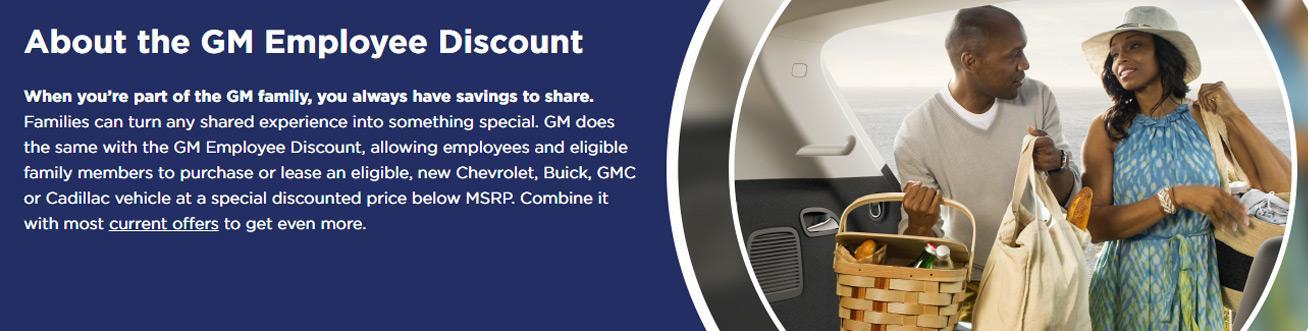 GM Employee discount