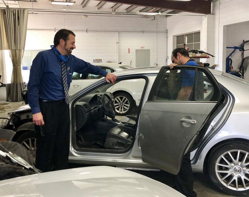 The Collision Department at Gezon Motors