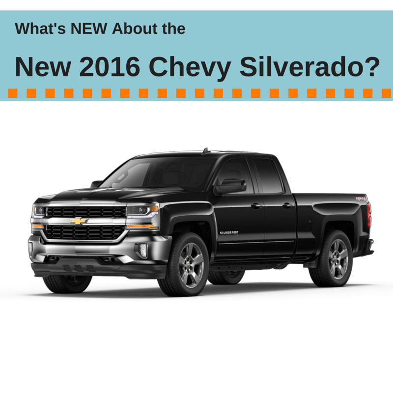 What Is New With The 2016 Silverado?
