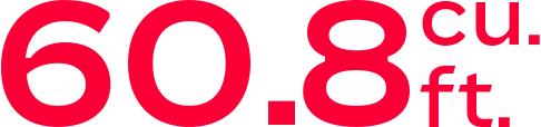 60.8 cu. ft.
