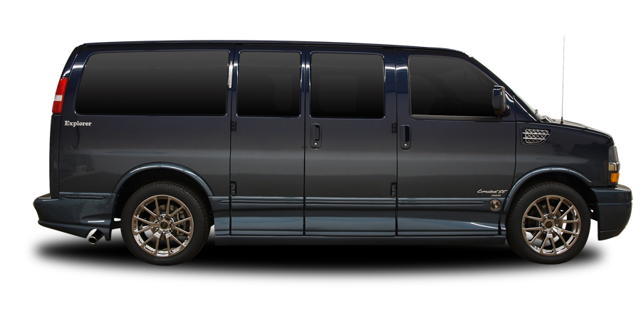 Explorer Conversion Vans Offered in Various Fade Colors