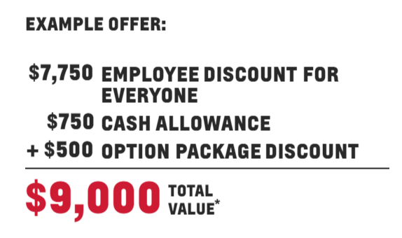 Silverado 3500 Incentive