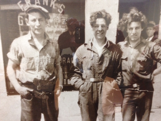 Frank Pezzolla, Sr. – Founder (left) with 2 employees Circa 1930