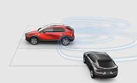 Mazda CX-30 rear cross traffic alert