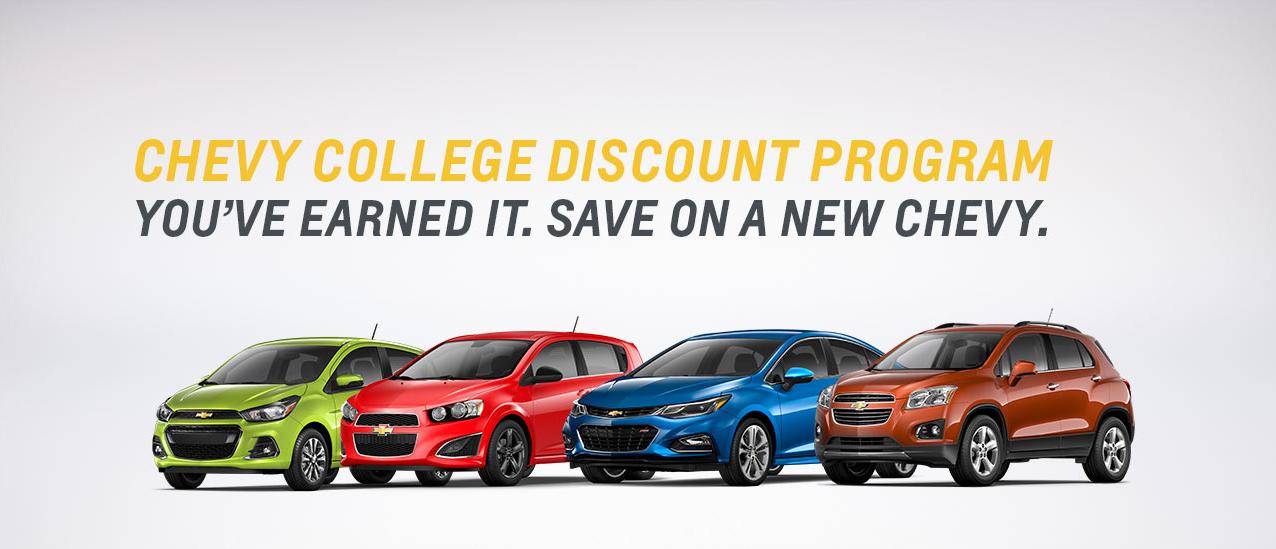 chevy college discount