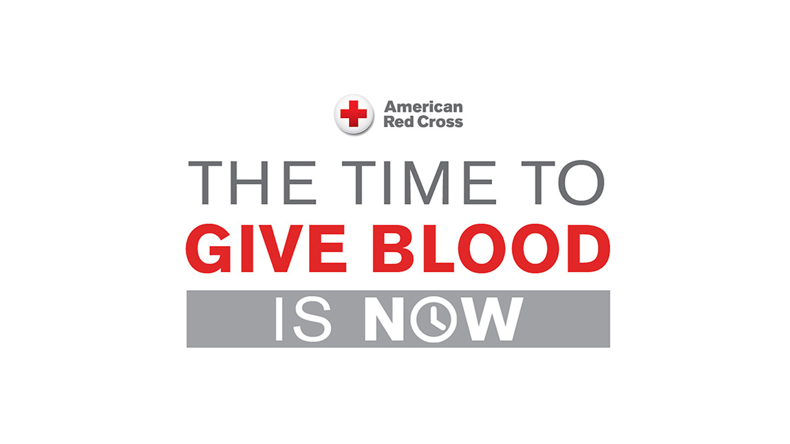 American Red Cross - The Time To Give Blood Is Now.