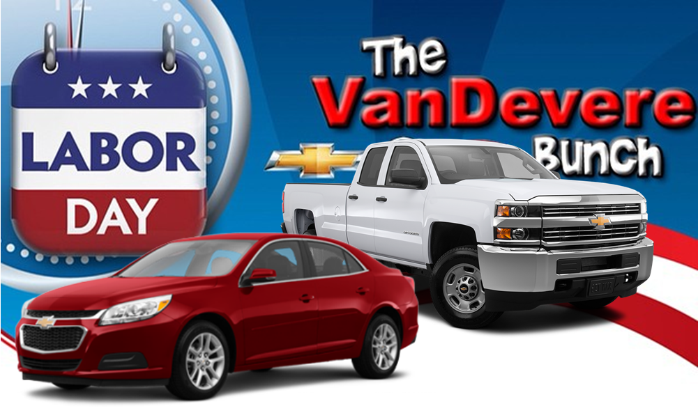 Labor Day Car Sales Chevy Lease Deals VanDevere Chevrolet