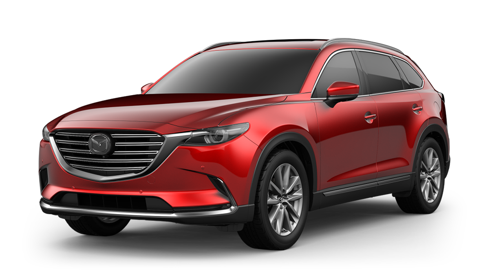 Red Mazda CX-9 GRAND TOURING