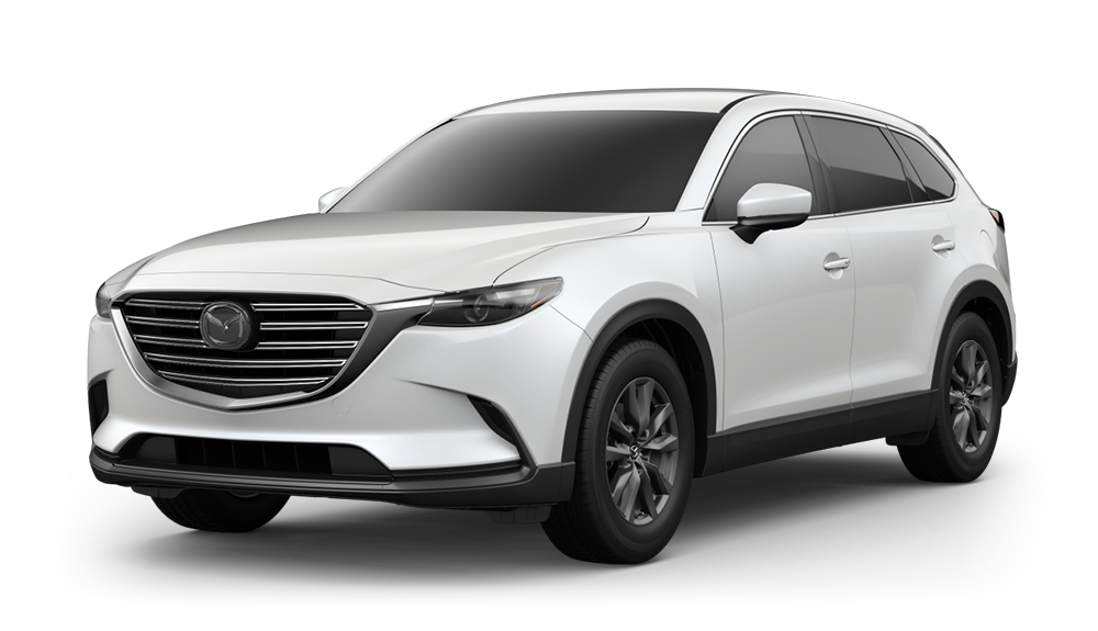 White Mazda CX-9 TOURING