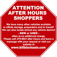 ATTENTION AFTER HOUR SHOPPERS