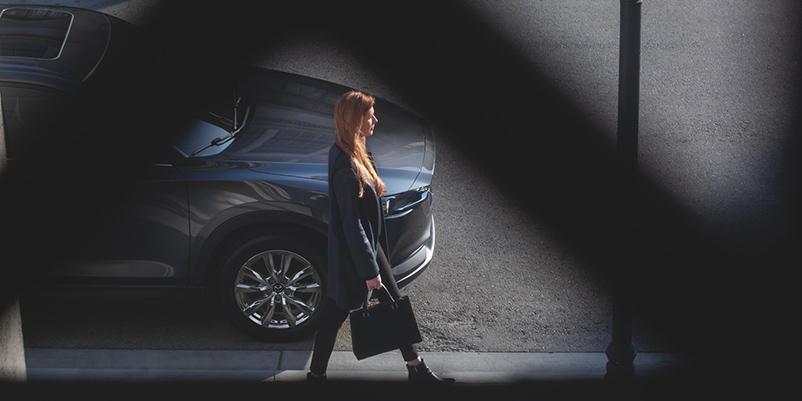 2021 Mazda CX-5 fuel efficient suv street view