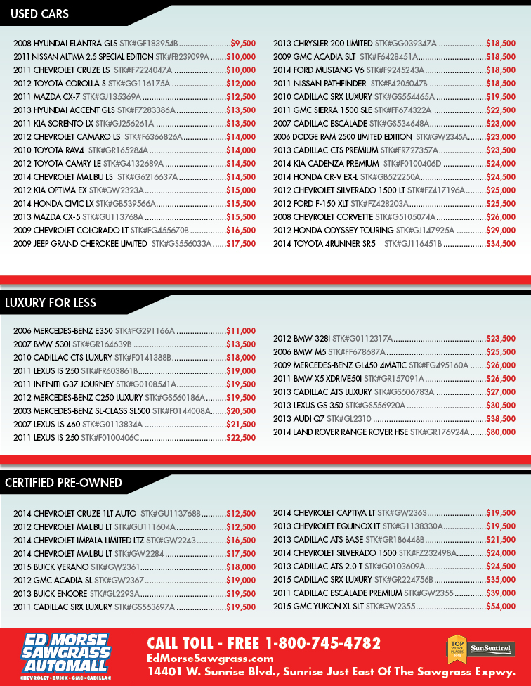 USED | LUXURY | CERTIFIED PRE-OWNED