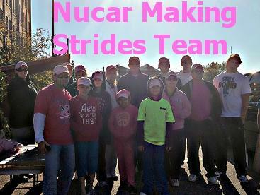 nucar making strides team