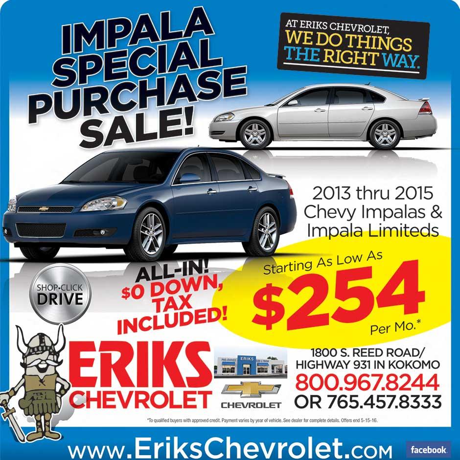 New Car Sales and Specials Kokomo, IN Camaro, Corvette, Cruze