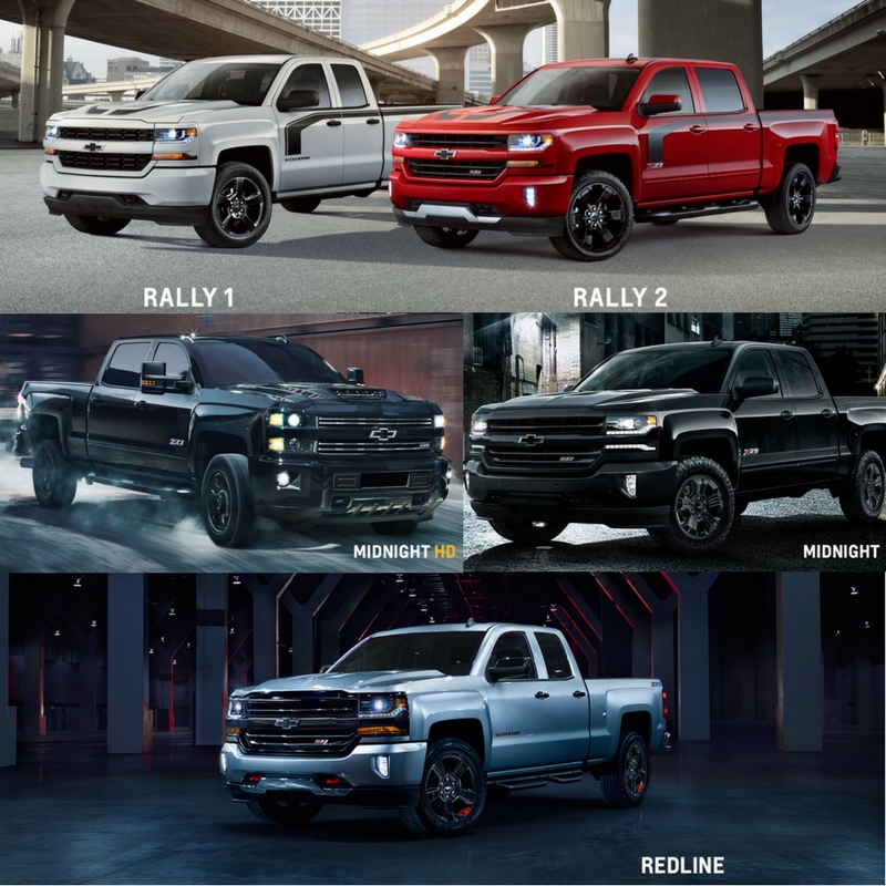 SILVERADO SPECIAL EDITIONS