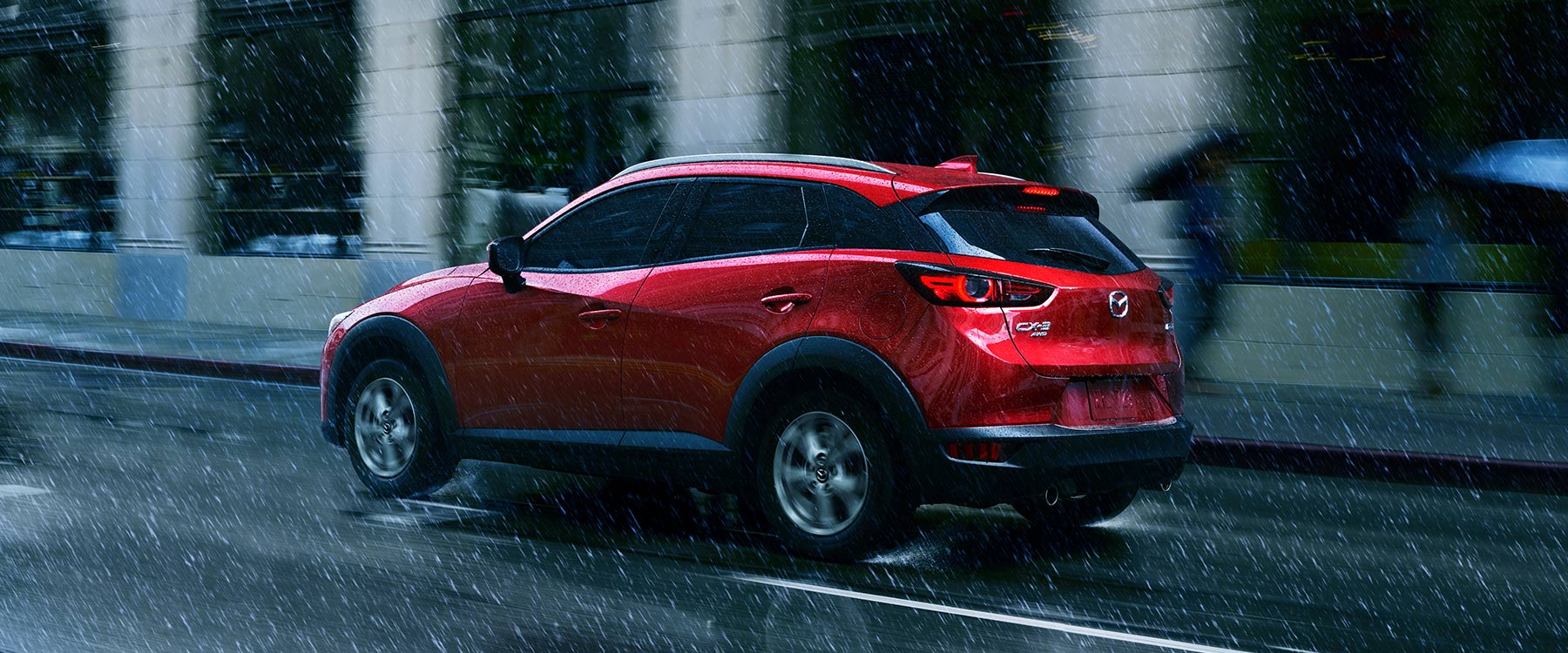 Red Mazda CX-3