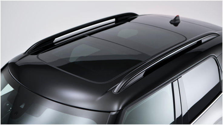 White Silver Countryman Roof top
