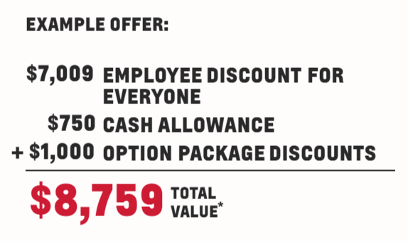 Silverado 2500HD Incentive