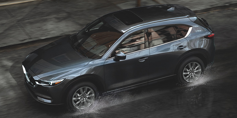 2021 Mazda CX-5 fuel efficient SUV top view