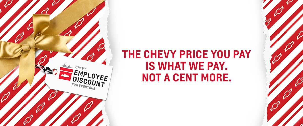 Chevy Employee Discount For Everyone