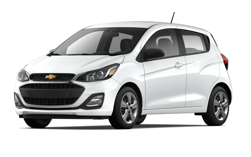Chevy Spark in white