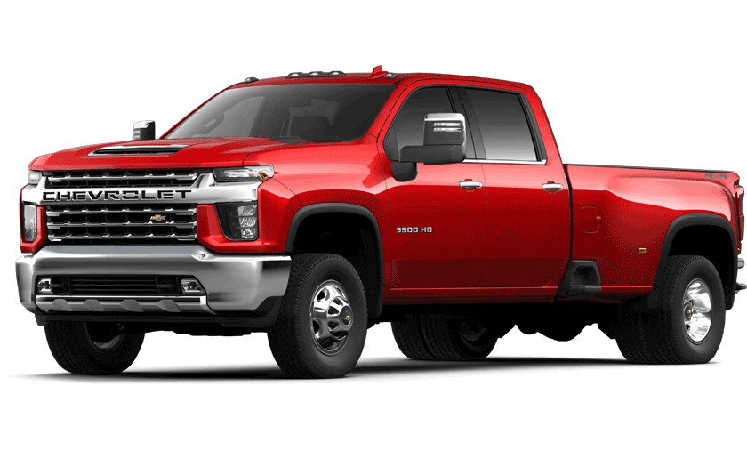 Chevy Silverado 3500 HD in red