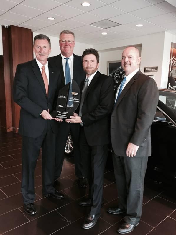 Cappellino Cadillac Gets The Mark of Excellence Award