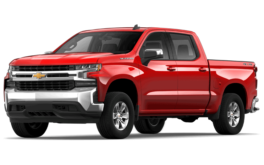 Chevy Silverado 1500 in red