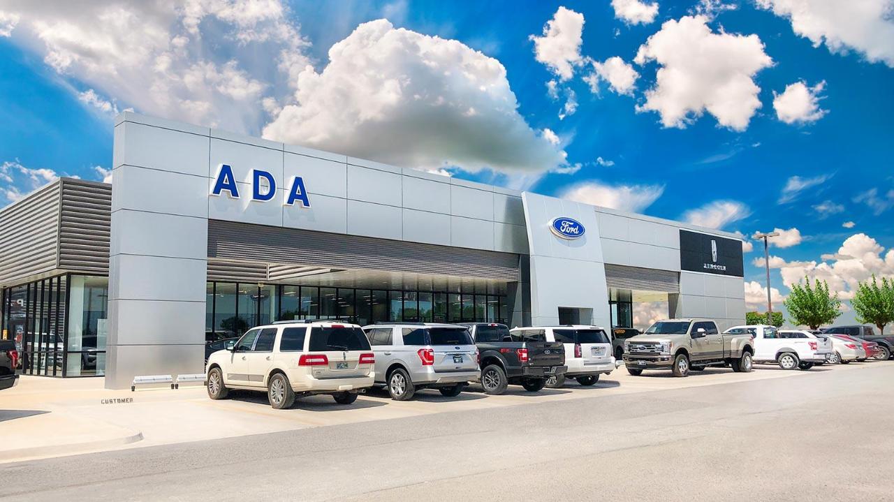 Fenton Ford of Ada Auto Service & Ford Sales in Oklahoma