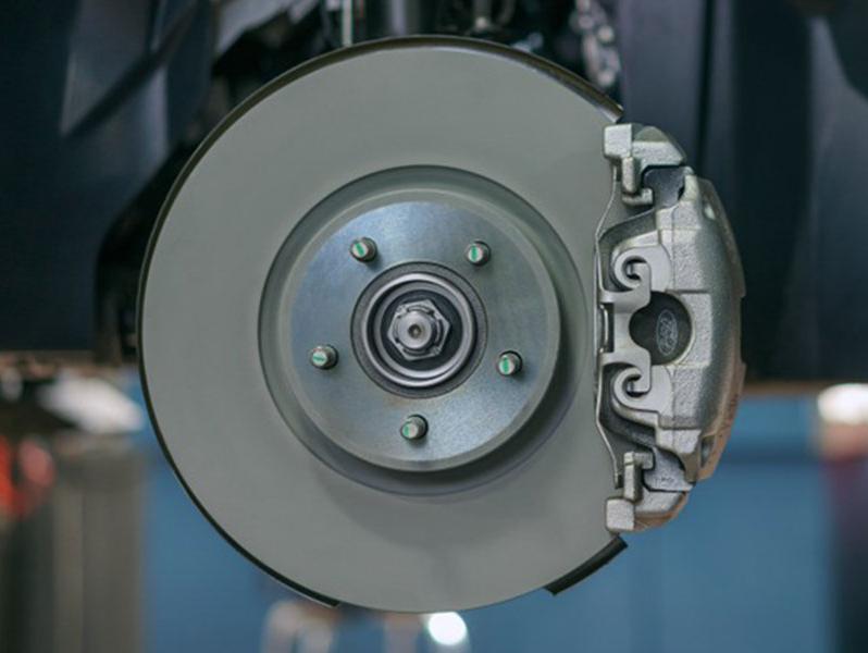 Close up of new brakes Close up of new brakes