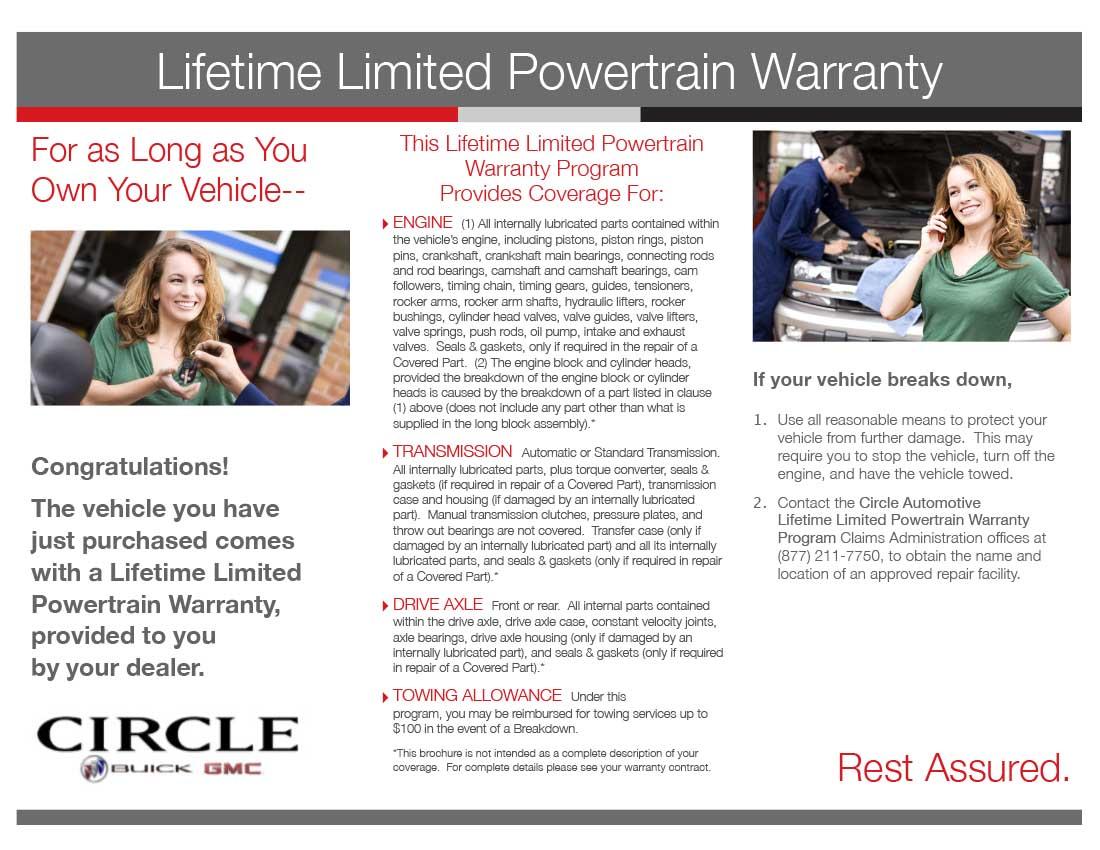Page 2 - Warranty Brochure