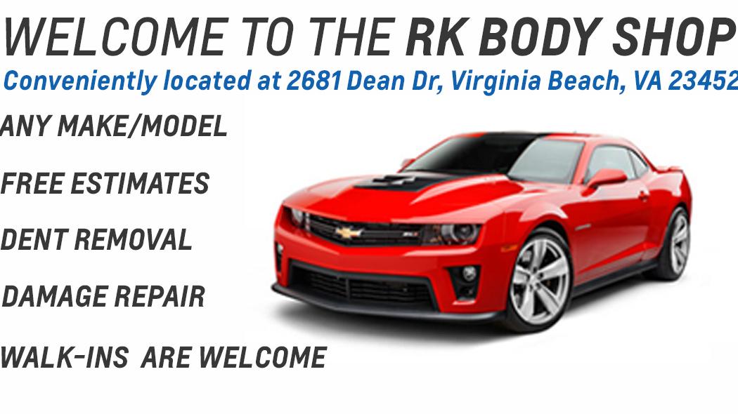 RK Chevrolet Auto Body Shop Certified Service Virginia Beach, VA