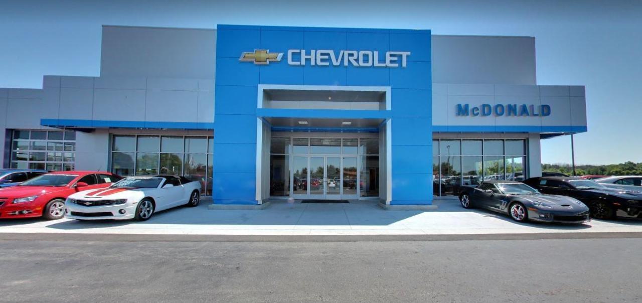 McDonald Chevrolet in MILLINGTON, MI Vassar, Davison, & Lapeer