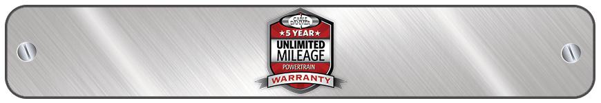 5 Year Warranty 5 Year Warranty