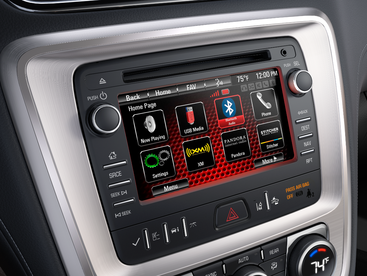 GMC Acadia Touch Screen GMC Acadia Touch Screen