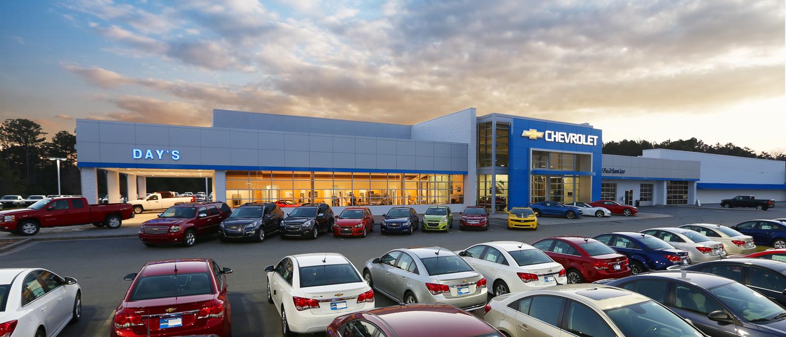 Day's Chevrolet Hours & Directions Acworth & Atlanta Chevy Dealer