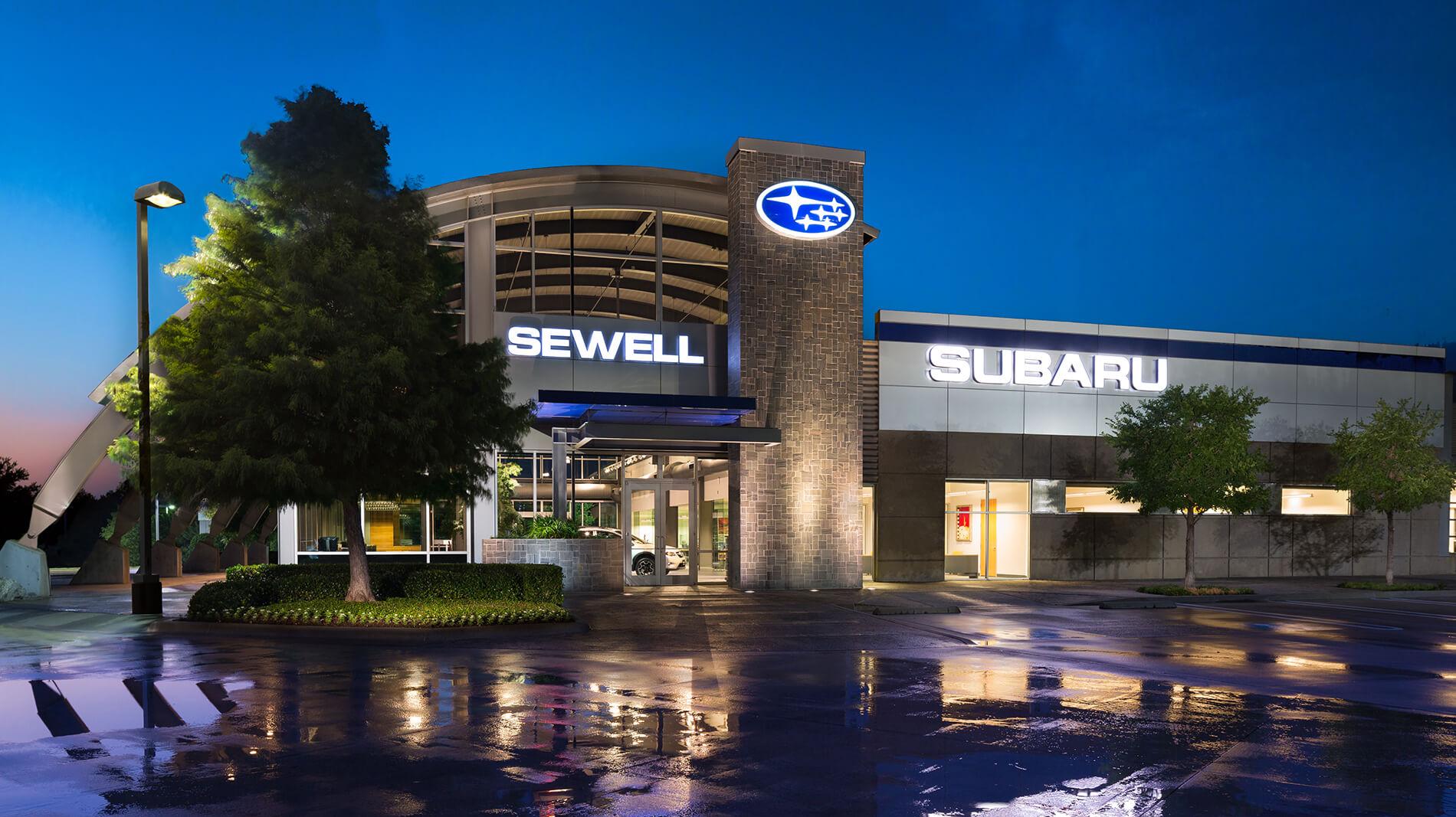 Sewell Subaru Dealership Exterior Photo