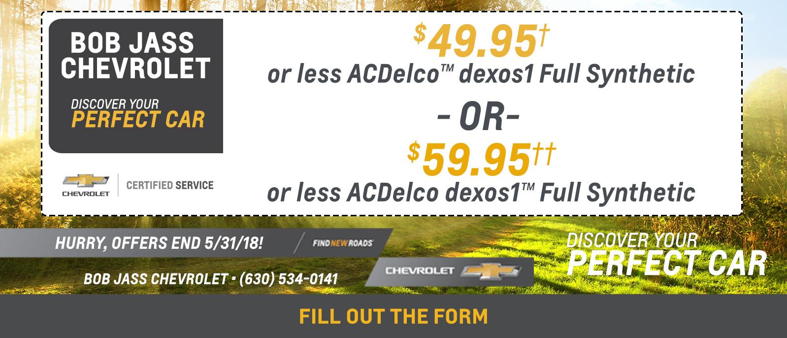 Bob Jass Chevrolet is a ELBURN Chevrolet dealer and a new car and used