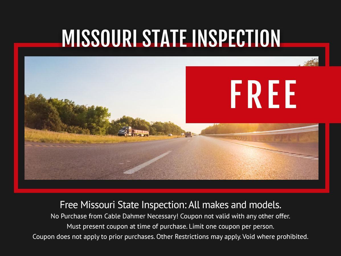 Free Missouri State Safety Inspection Cable Dahmer Buick GMC Truck