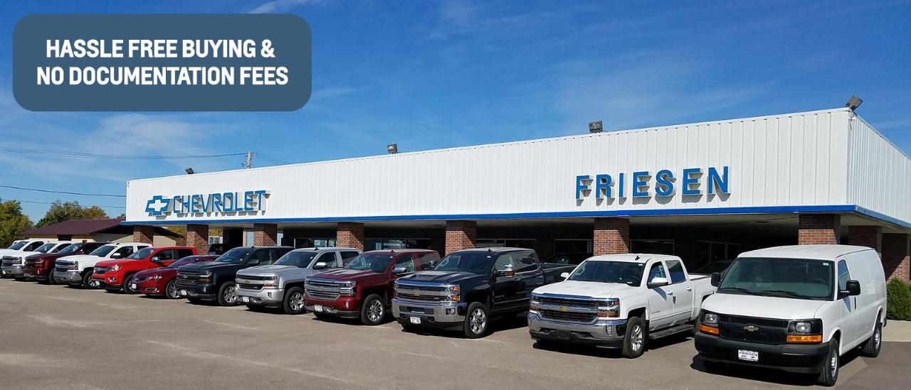 Friesen Chevrolet in SUTTON Hastings, NE Chevrolet Dealership Alternative