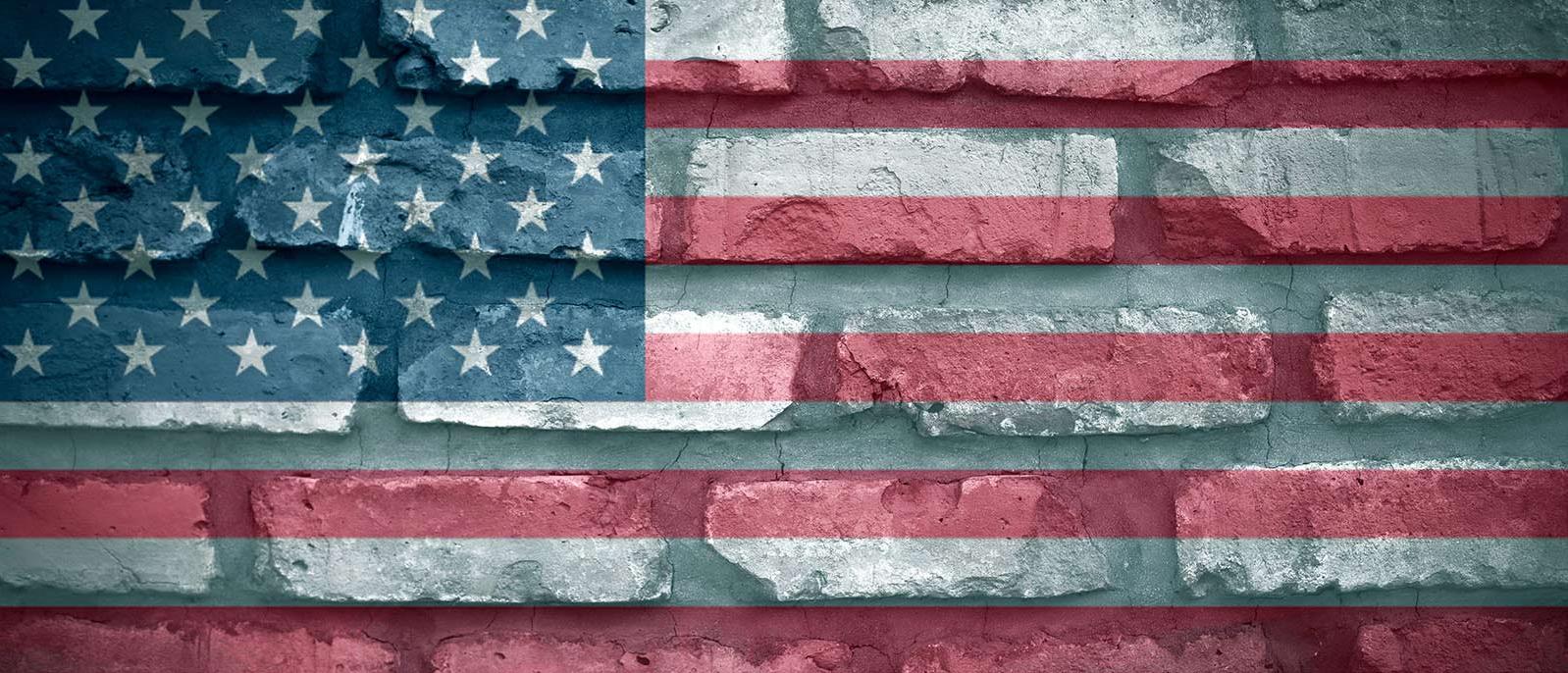 Background Image | Grunge American Flag