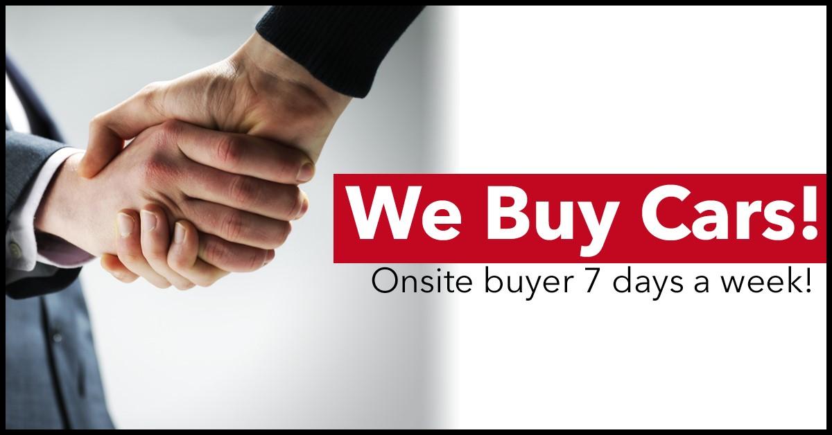 WE WANT TO BUY YOUR CAR! Image WE WANT TO BUY YOUR CAR! Image