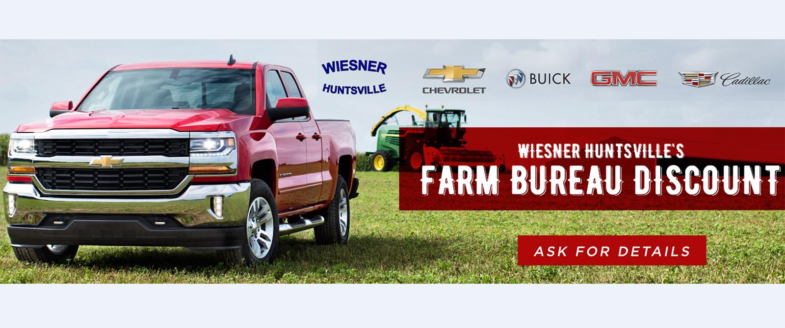 Wiesner of Huntsville New and Used Buick, Chevrolet, and GMC Dealer