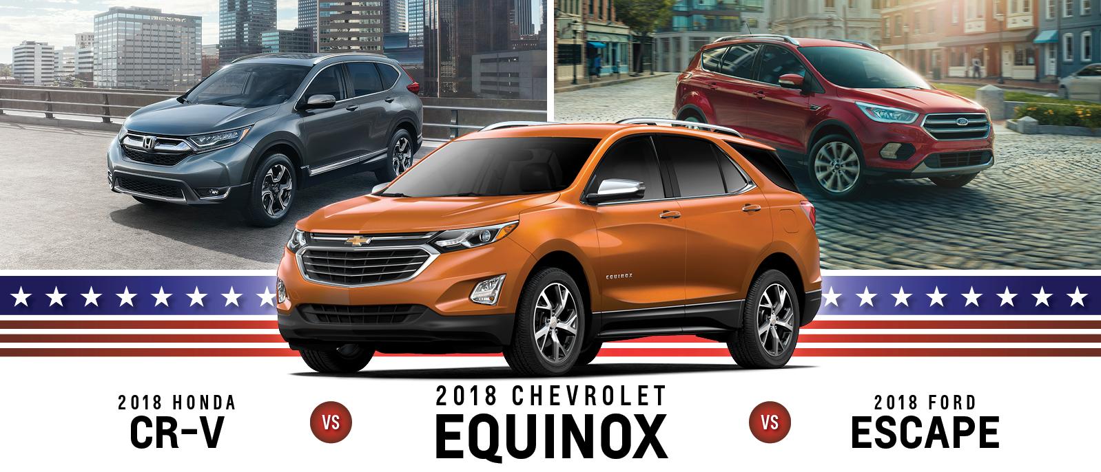 Equinox Vs CR-V Vs Escape Equinox Vs CR-V Vs Escape
