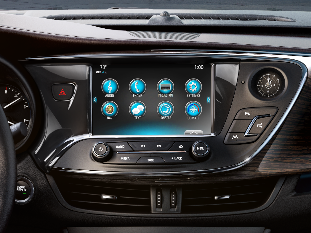 2018 Buick Envision Technology 2018 Buick Envision Technology